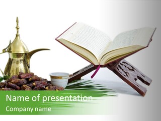 Paper Arabia Brown PowerPoint Template