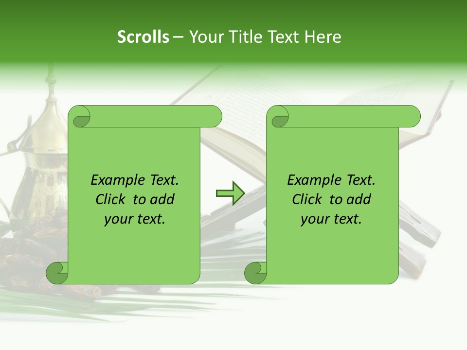Paper Arabia Brown PowerPoint Template