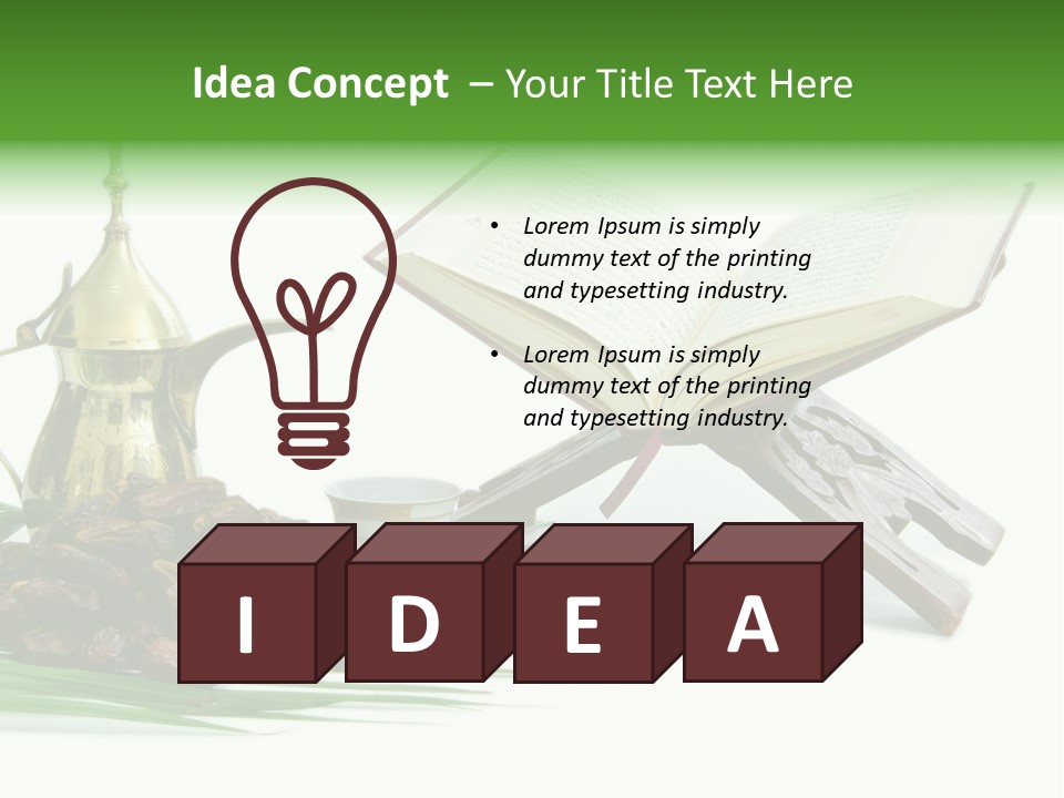 Paper Arabia Brown PowerPoint Template
