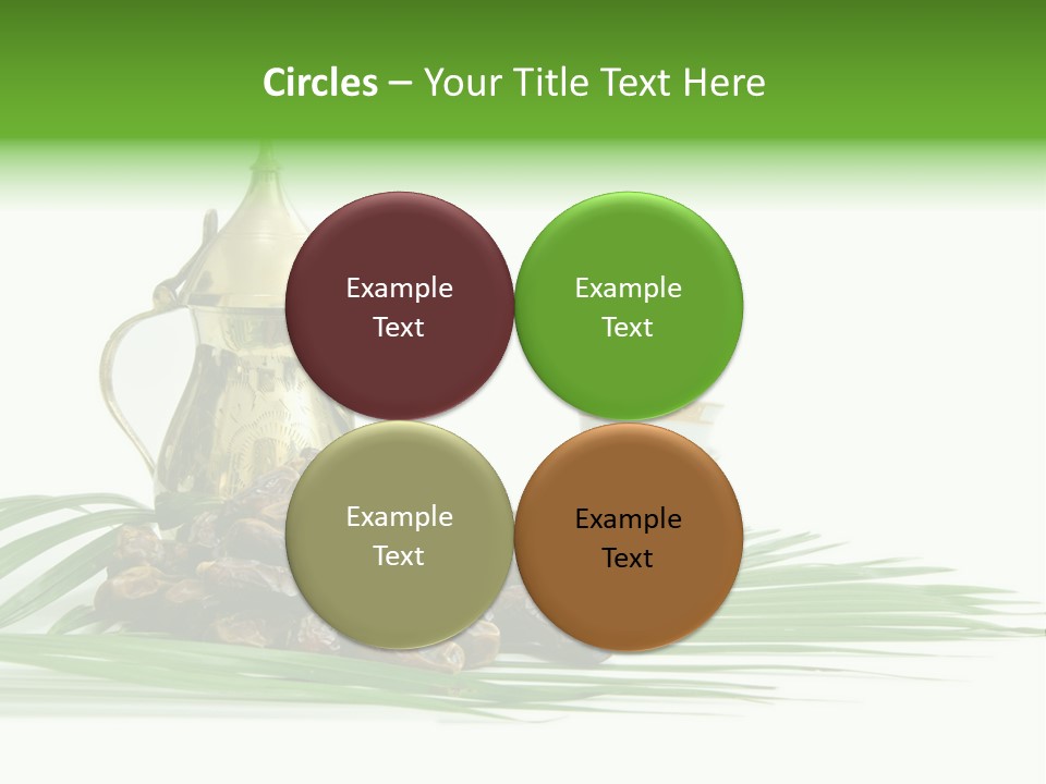 Arabia Background Food PowerPoint Template