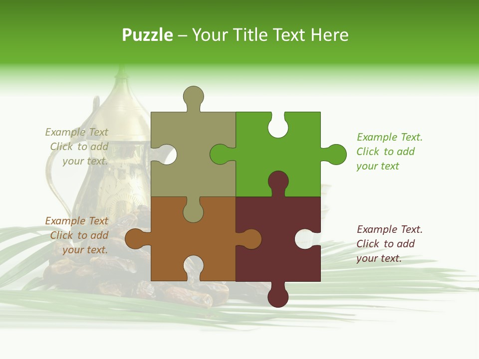 Arabia Background Food PowerPoint Template