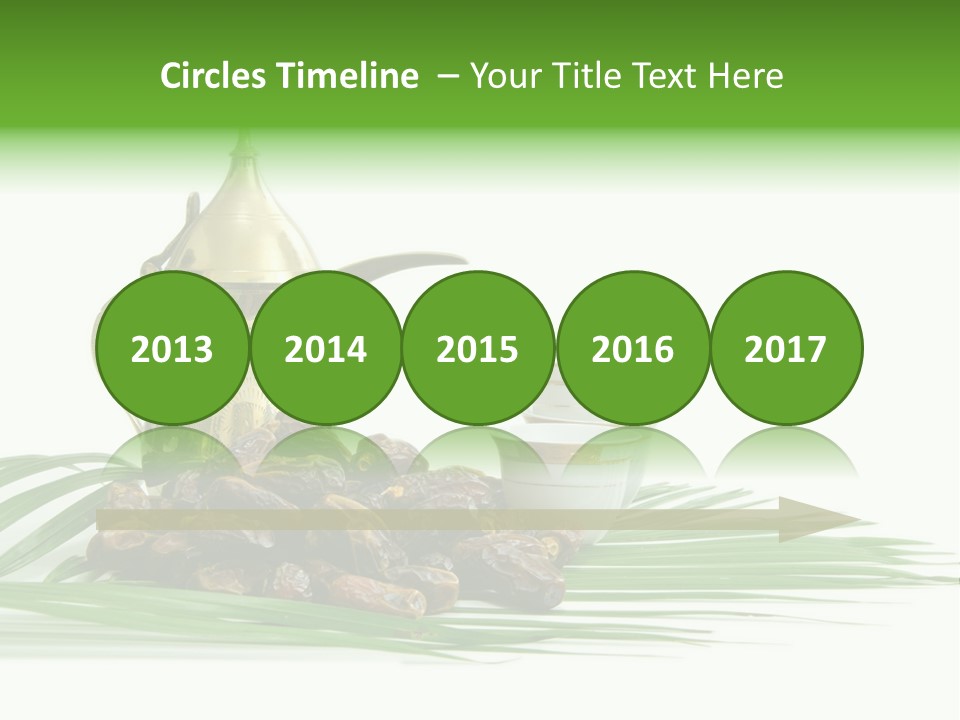 Arabia Background Food PowerPoint Template