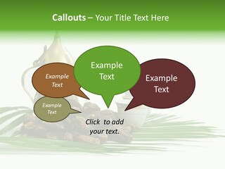 Arabia Background Food PowerPoint Template