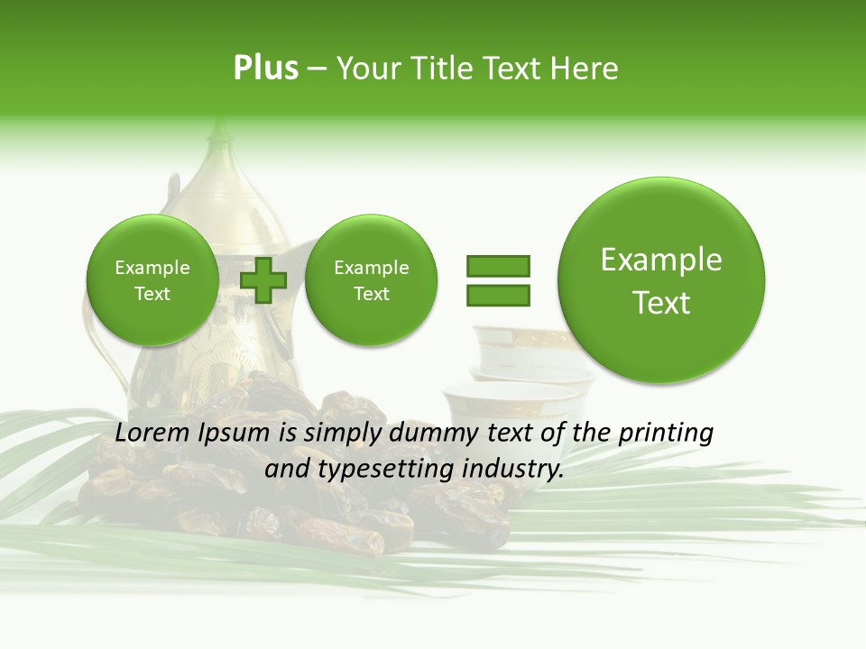 Arabia Background Food PowerPoint Template