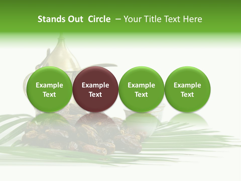 Arabia Background Food PowerPoint Template