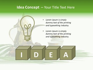 Arabia Background Food PowerPoint Template