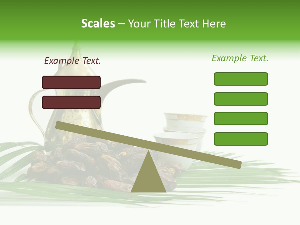 Arabia Background Food PowerPoint Template