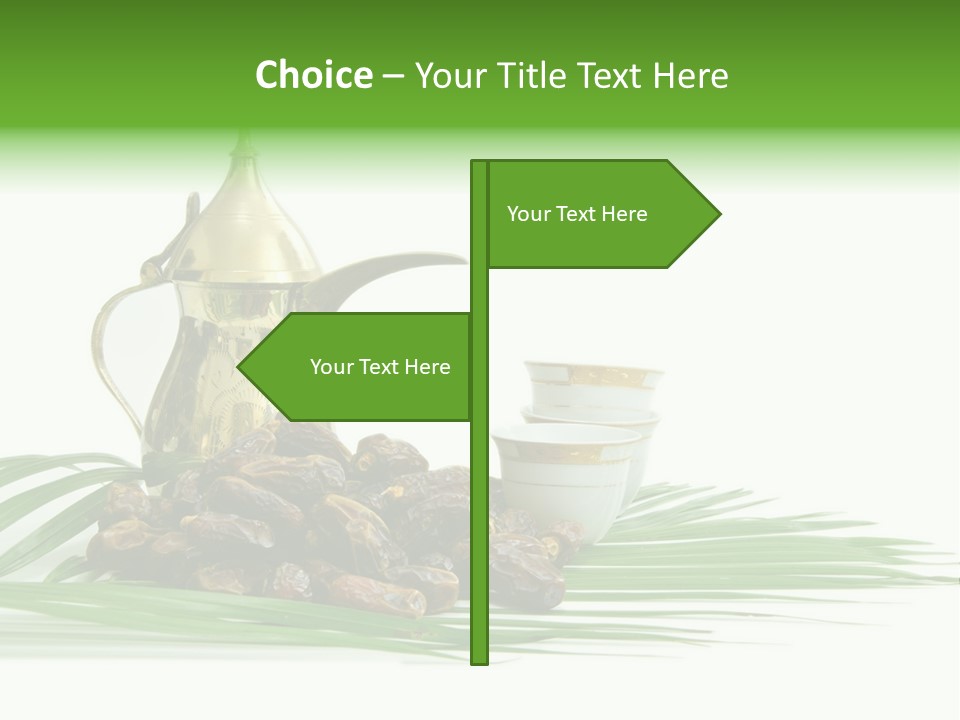 Arabia Background Food PowerPoint Template