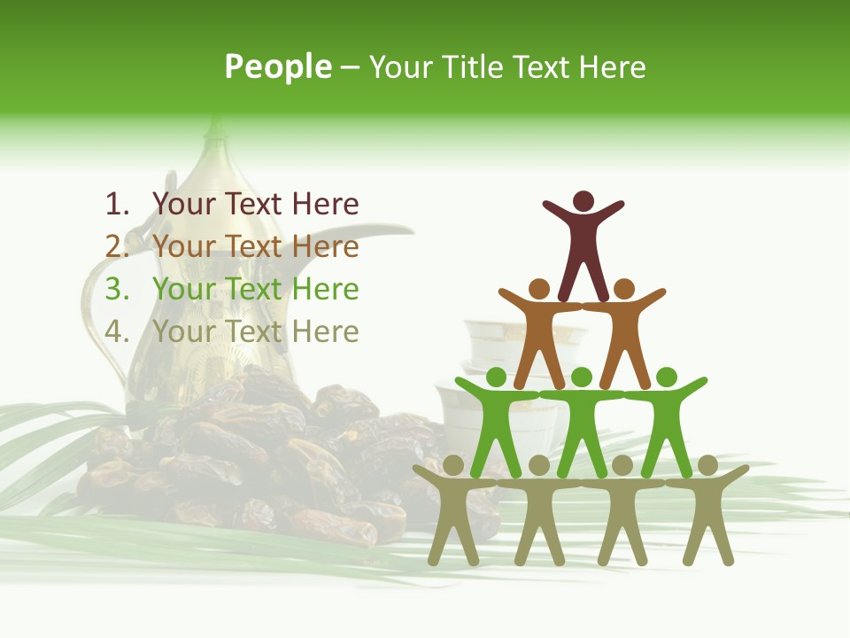 Arabia Background Food PowerPoint Template