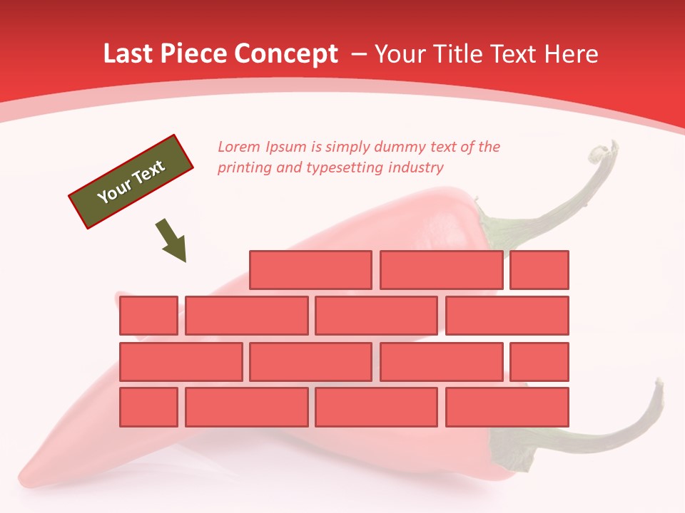 Refreshment Close Up Red PowerPoint Template