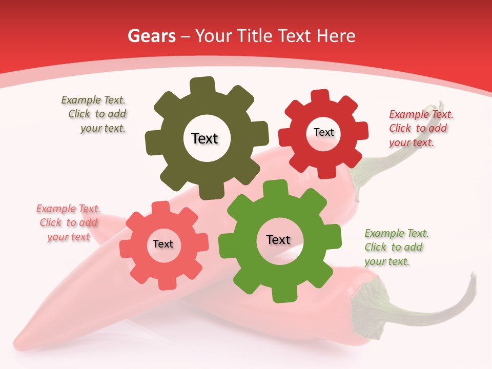 Refreshment Close Up Red PowerPoint Template