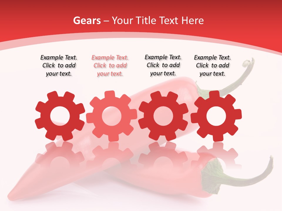 Refreshment Close Up Red PowerPoint Template