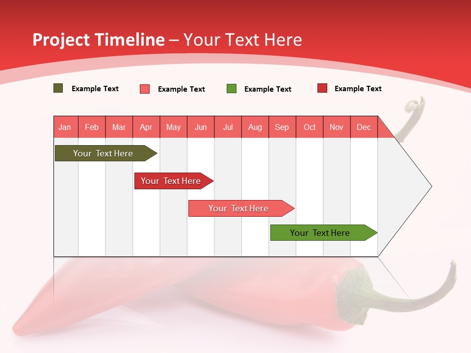 Refreshment Close Up Red PowerPoint Template