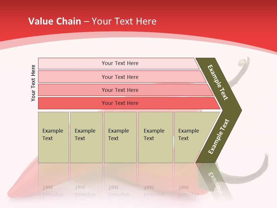 Refreshment Close Up Red PowerPoint Template