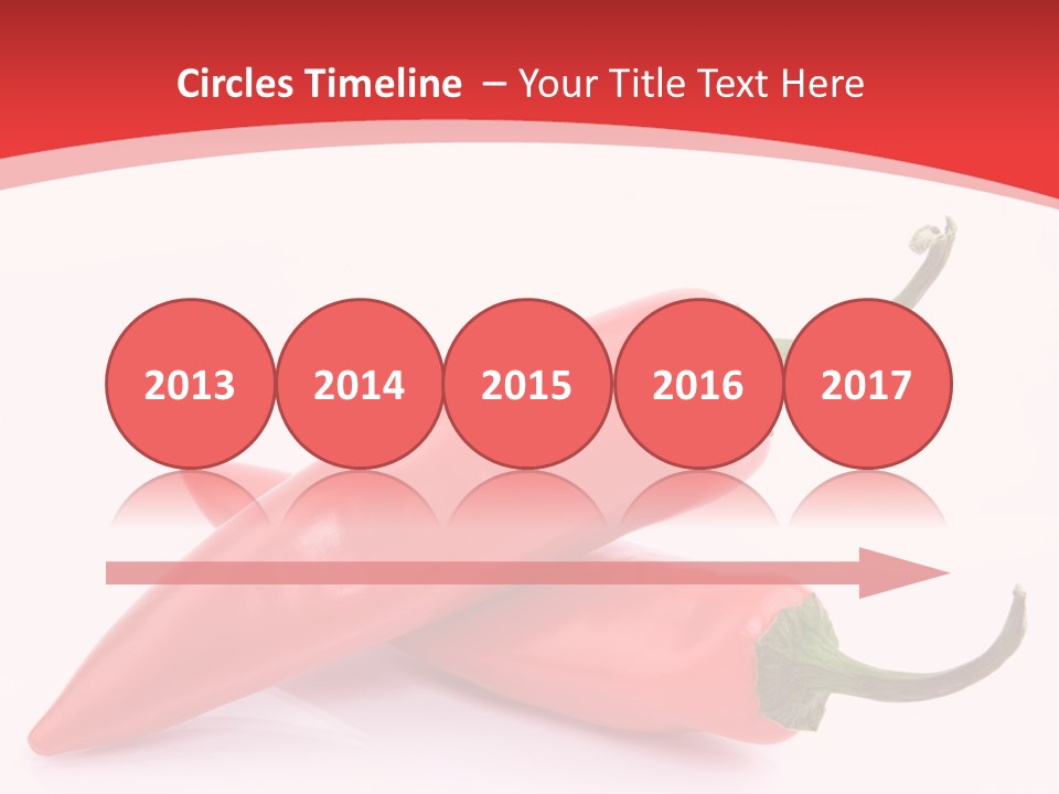 Refreshment Close Up Red PowerPoint Template