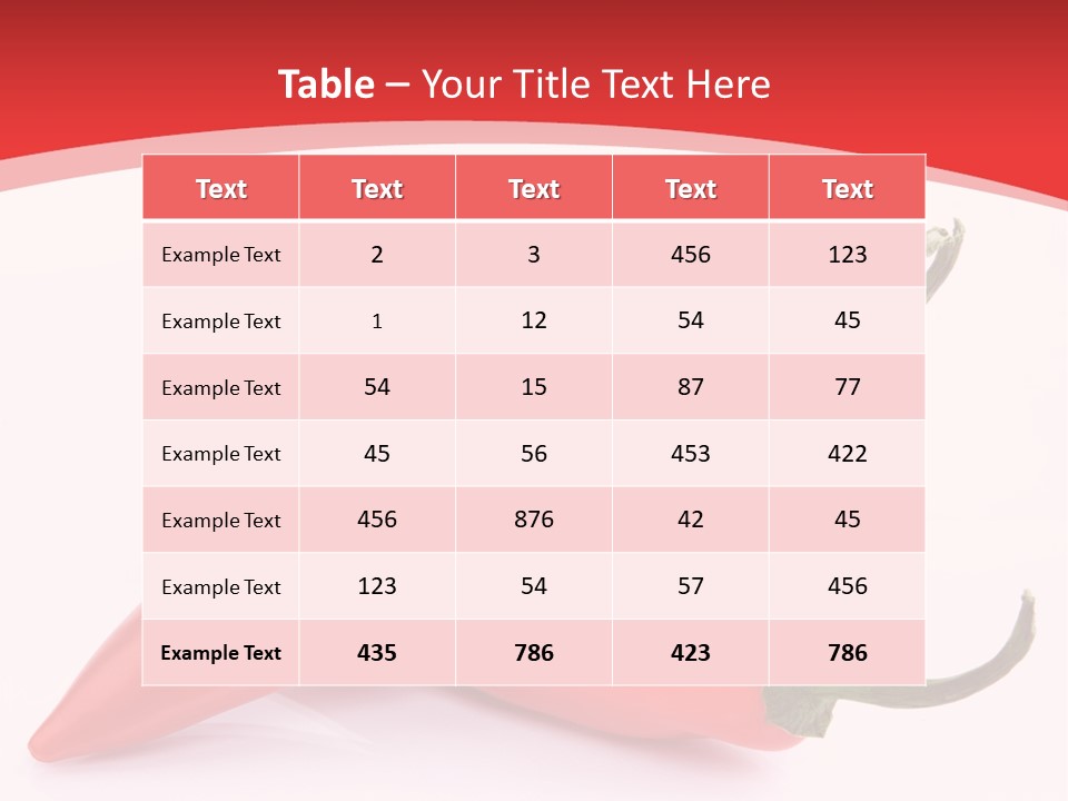 Refreshment Close Up Red PowerPoint Template