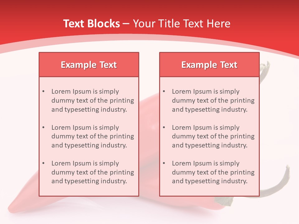 Refreshment Close Up Red PowerPoint Template
