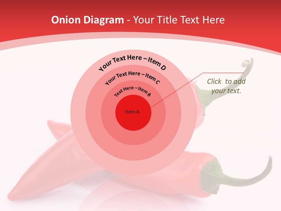 Refreshment Close Up Red PowerPoint Template