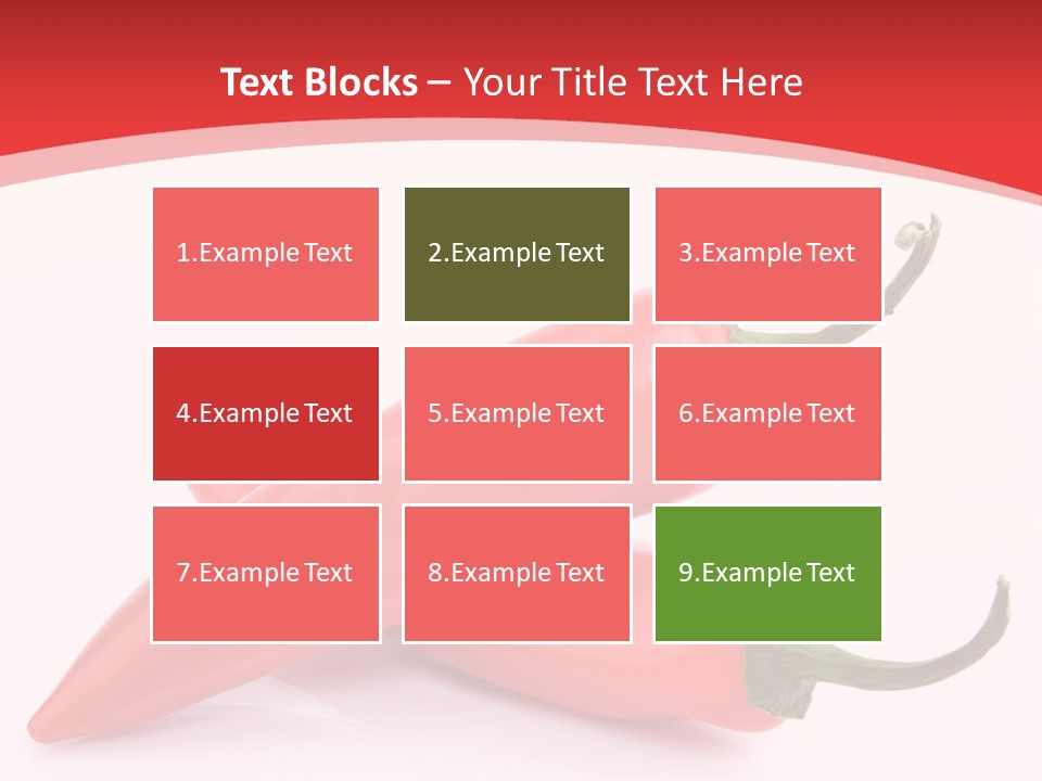 Refreshment Close Up Red PowerPoint Template