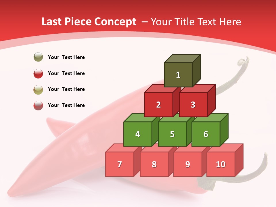 Refreshment Close Up Red PowerPoint Template