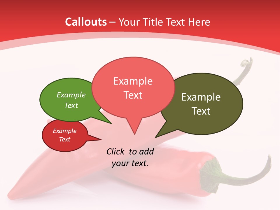 Refreshment Close Up Red PowerPoint Template