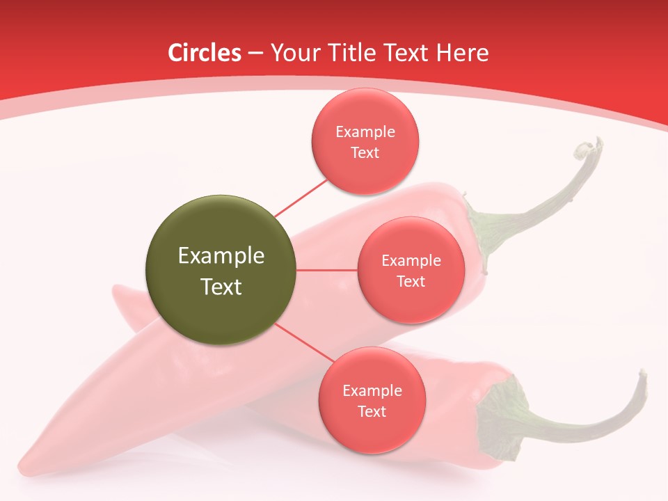 Refreshment Close Up Red PowerPoint Template