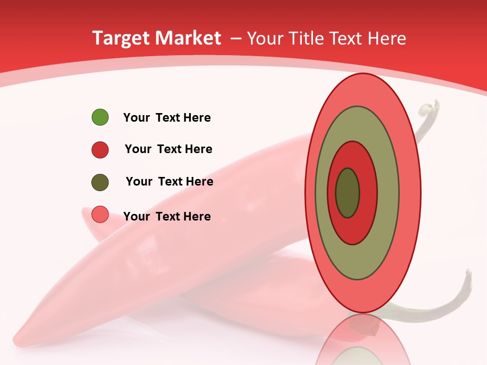 Refreshment Close Up Red PowerPoint Template