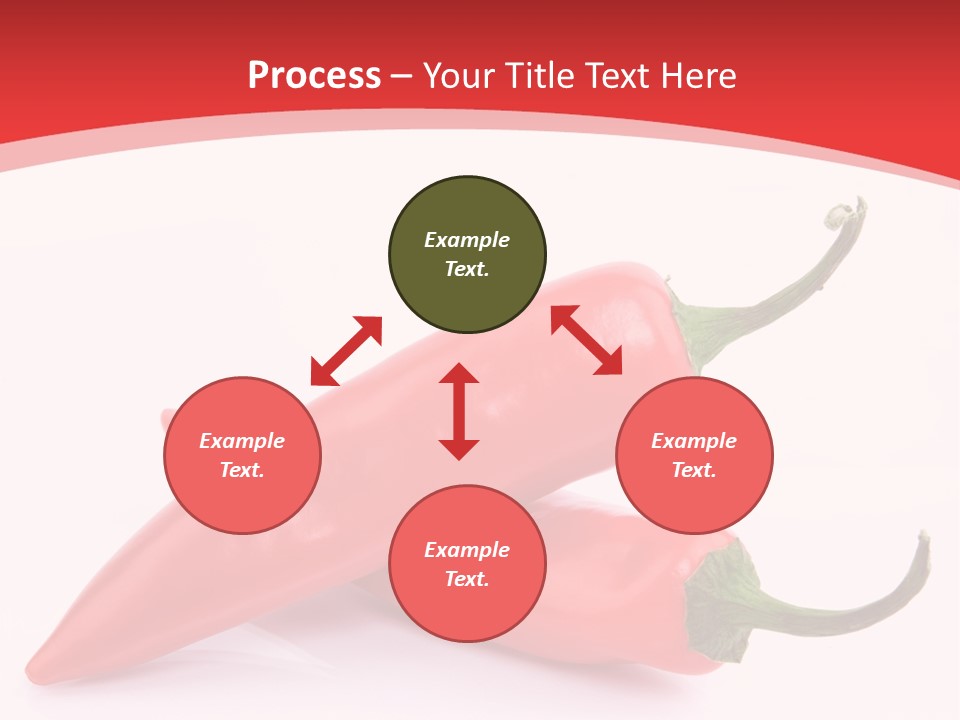 Refreshment Close Up Red PowerPoint Template