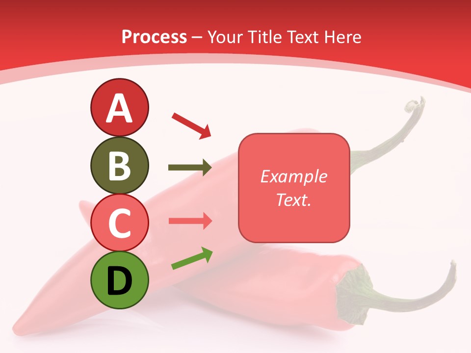 Refreshment Close Up Red PowerPoint Template