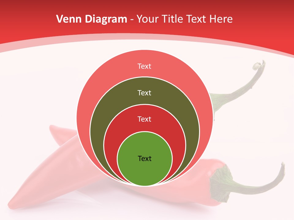 Refreshment Close Up Red PowerPoint Template
