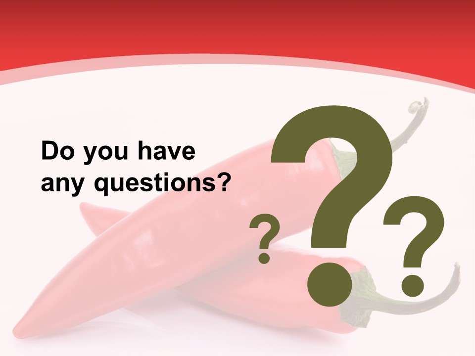 Refreshment Close Up Red PowerPoint Template