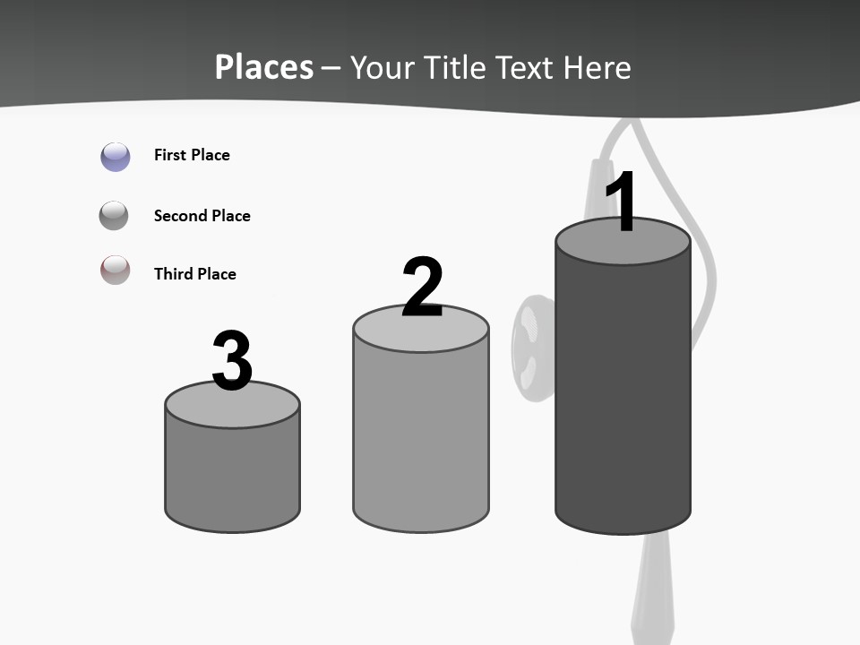 Cord Isolated Mobility PowerPoint Template