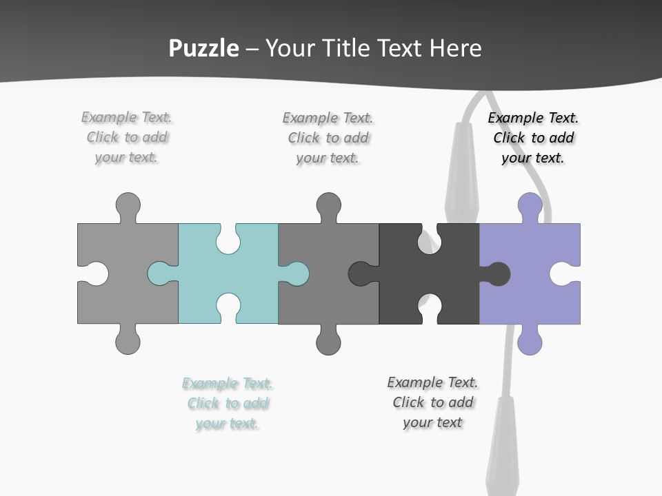 Cord Isolated Mobility PowerPoint Template