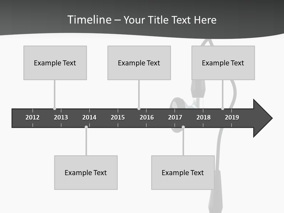 Cord Isolated Mobility PowerPoint Template