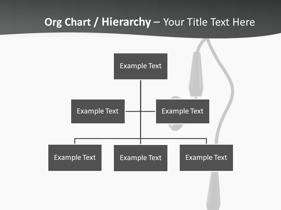 Cord Isolated Mobility PowerPoint Template