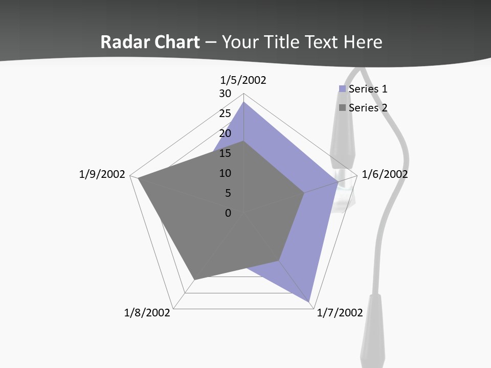 Cord Isolated Mobility PowerPoint Template