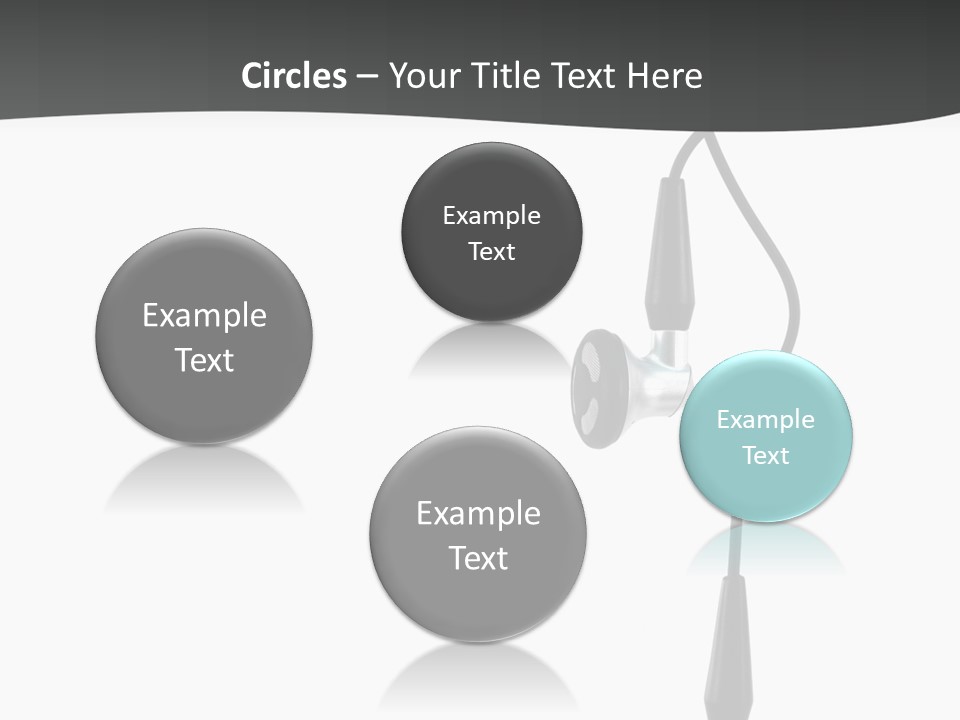 Cord Isolated Mobility PowerPoint Template