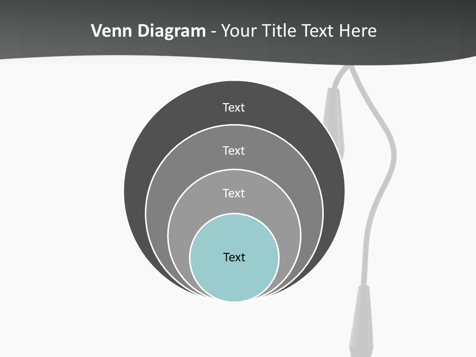 Cord Isolated Mobility PowerPoint Template