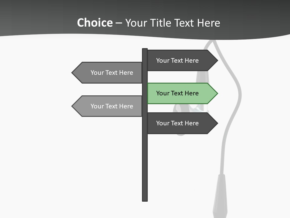 Cord Isolated Mobility PowerPoint Template