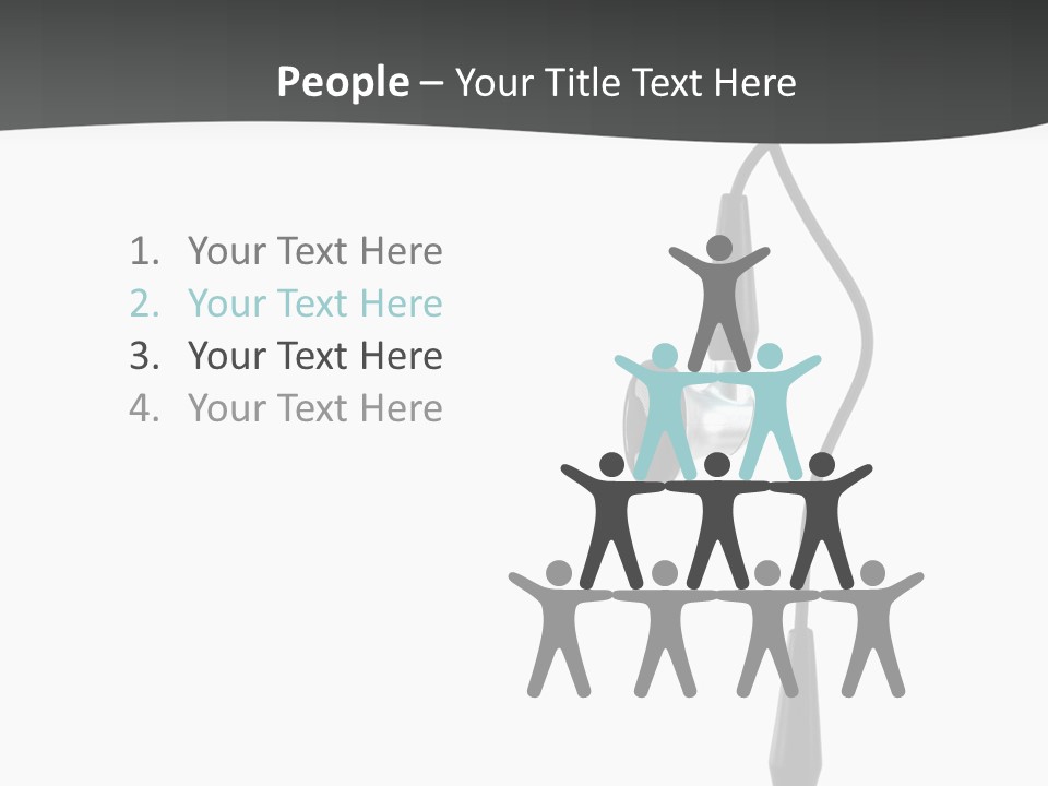 Cord Isolated Mobility PowerPoint Template