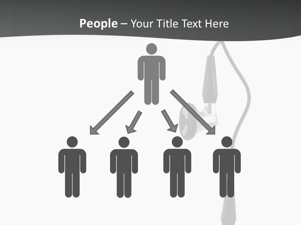 Cord Isolated Mobility PowerPoint Template