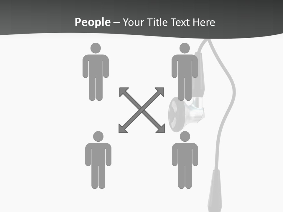 Cord Isolated Mobility PowerPoint Template