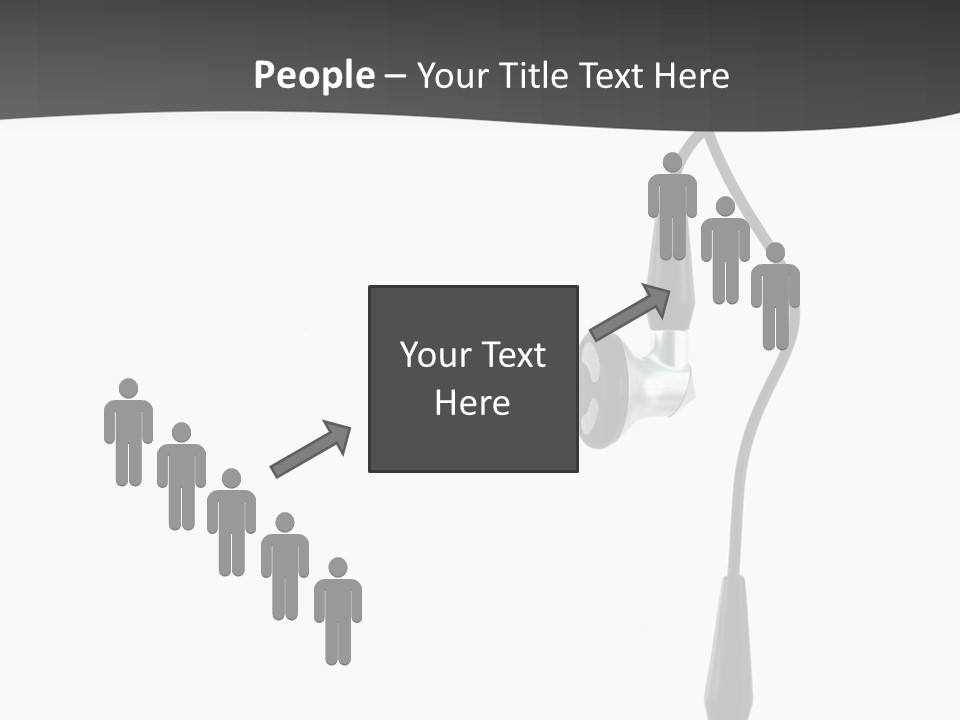 Cord Isolated Mobility PowerPoint Template