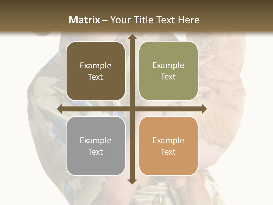 Dressing Friendship Smiling PowerPoint Template