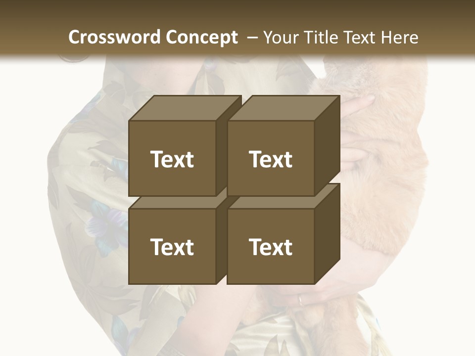 Dressing Friendship Smiling PowerPoint Template