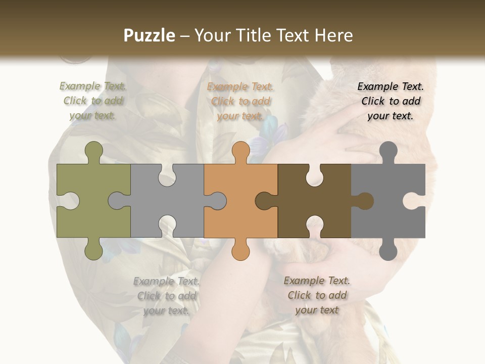 Dressing Friendship Smiling PowerPoint Template