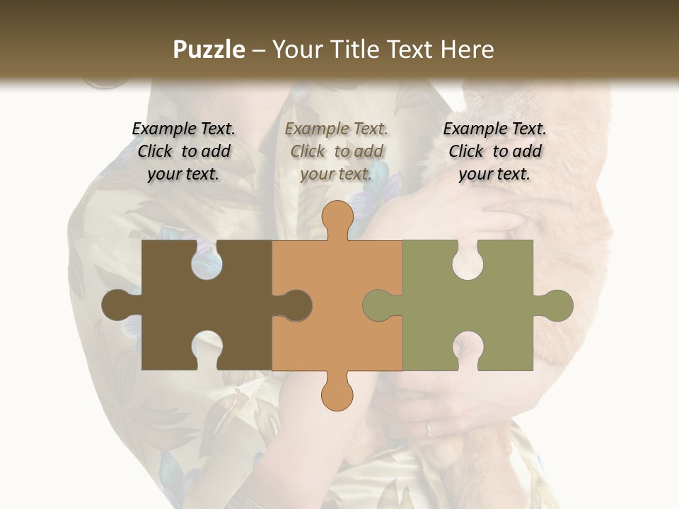 Dressing Friendship Smiling PowerPoint Template