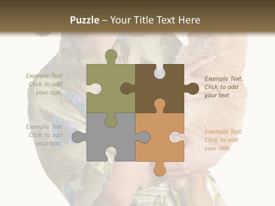 Dressing Friendship Smiling PowerPoint Template