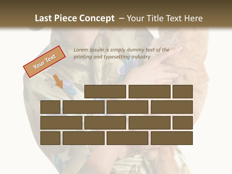 Dressing Friendship Smiling PowerPoint Template