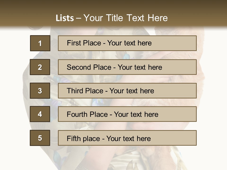 Dressing Friendship Smiling PowerPoint Template